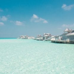 Looking for the best Maldives overwater bungalow? Read on what it is all about to stay at Soneva Jani, sleep at a water villa with your own slide & retractable roof to fall asleep under the stars.