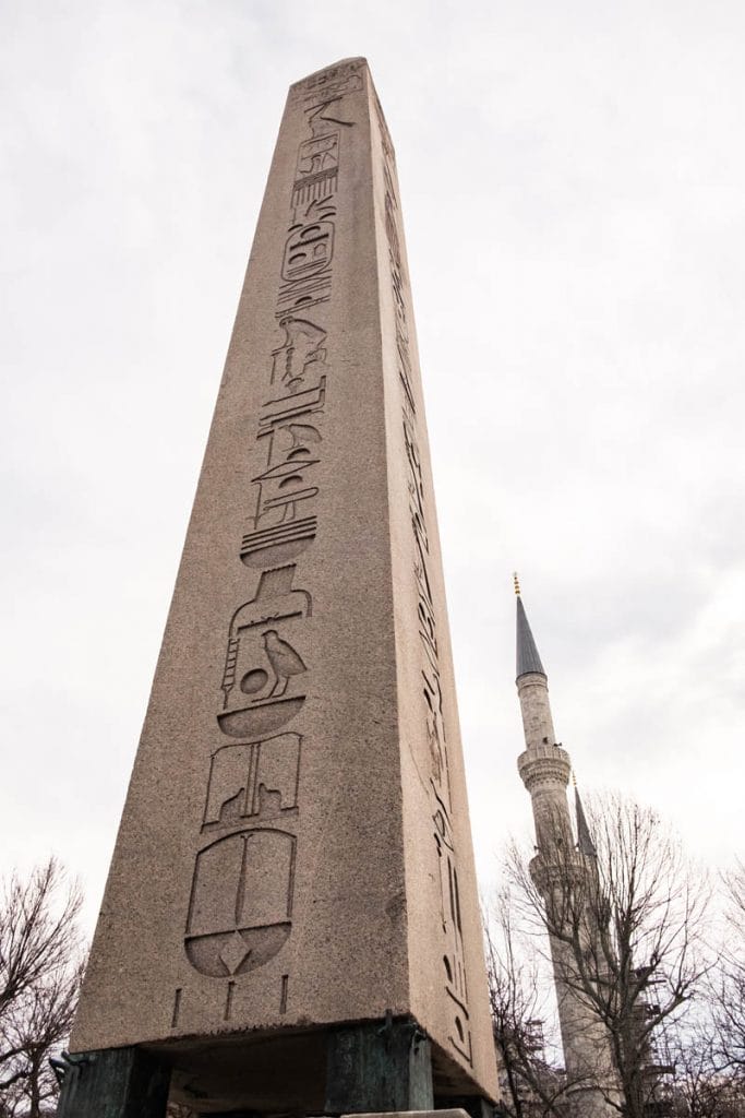 Obelisk of Theodosius in Istanbul